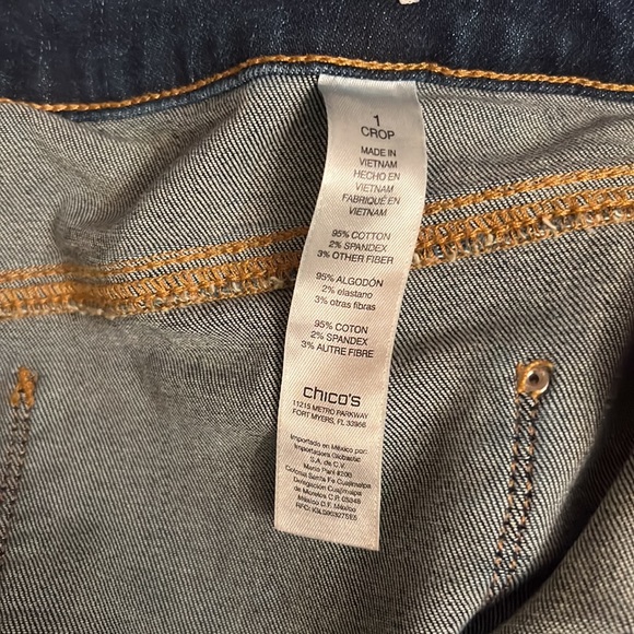 Chico’s crop jeans - Picture 4 of 5